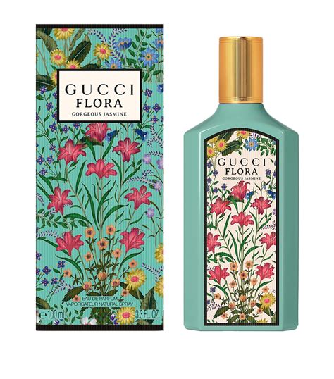 gucci flora glass bottle|flora gorgeous jasmine gucci.